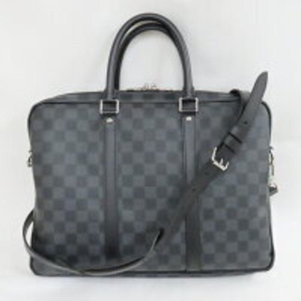 Louis Vuitton Damier Graphite Black Handbag PDV